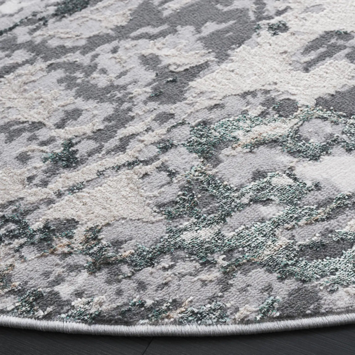 Safavieh Alenia 100 6'-7" x 6'-7" Rug in Grey / Blue