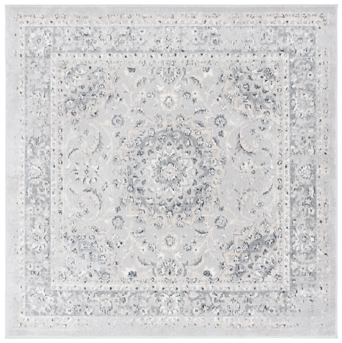 Safavieh Layla 6'-7" x 6'-7" Rug in Ivory / Grey