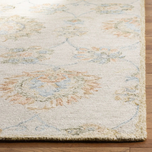 Safavieh Blossom 5'-0" x 8'-0" Rug in Beige / Sage