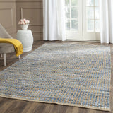 Safavieh Cape Cod 4'-0" x 6'-0" Rug in Natural / Blue
