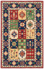 Safavieh Heritage 4'-0" x 6'-0" Rug in Green / Red