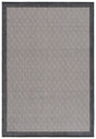 Safavieh Beach House 4'-0" x 6'-0" Rug in Black / Ivory