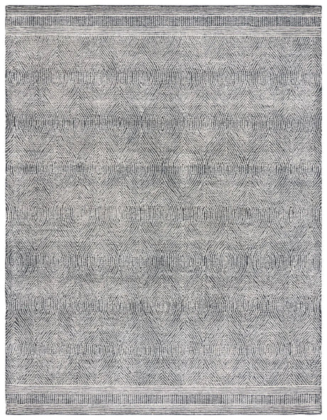 Safavieh Abstract 10'-0" x 14'-0" Rug in Ivory / Charcoal