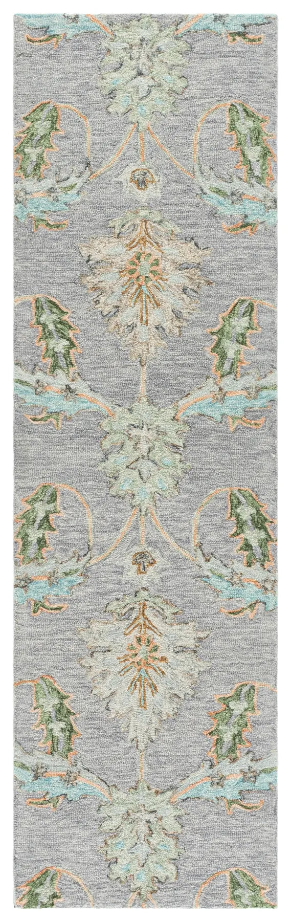 Safavieh Jardin 2'-3" x 8'-0" Rug in Grey / Green