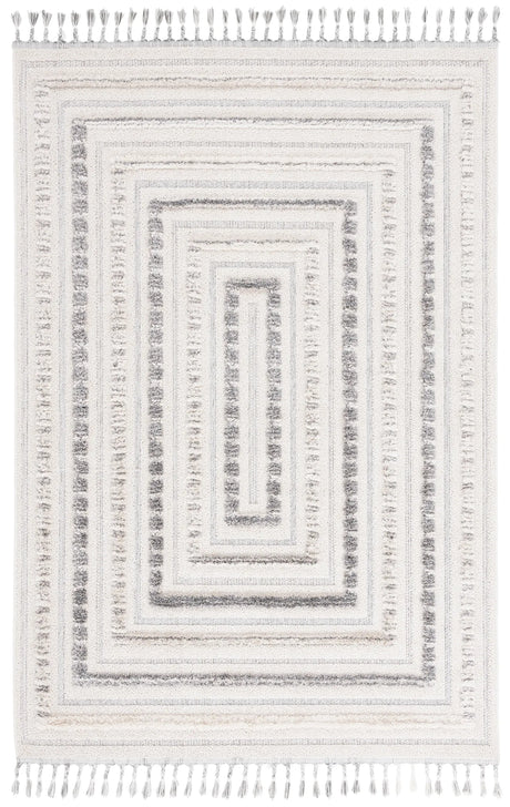 Safavieh Chloe 4'-0" x 6'-0" Rug in Ivory / Grey
