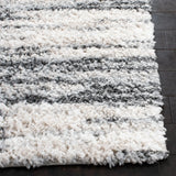Safavieh Berber Shag 4'-5" x 6'-5" Rug in Charcoal / Grey