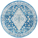 Safavieh Madison 6'-7" x 6'-7" Rug in Navy / Creme