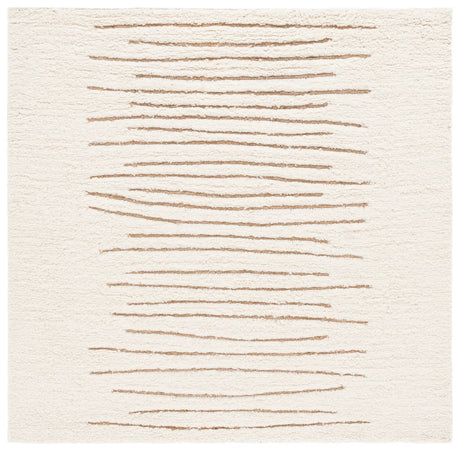 Safavieh Casablanca 6'-0" x 6'-0" Rug in Natural / Ivory