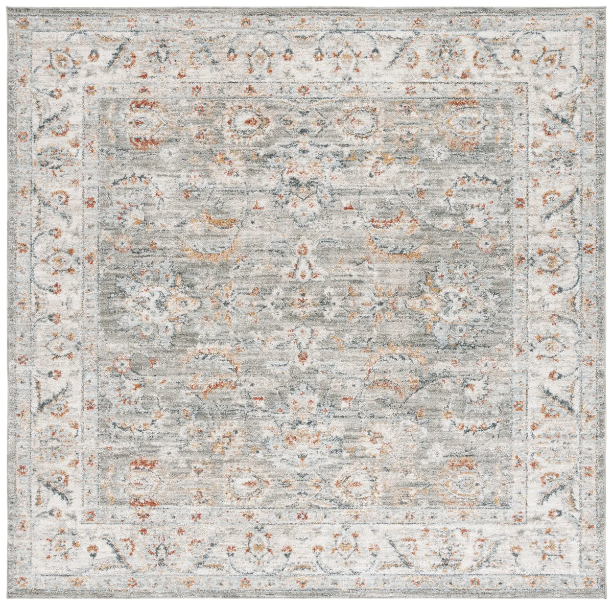 Safavieh Avalon 6'-7" x 6'-7" Rug in Grey / Light Blue