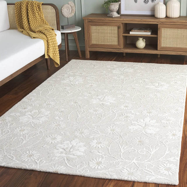 Safavieh Glamour 4'-0" x 6'-0" Rug in Ivory