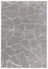 Safavieh Tahoe Shag 4'-0" x 6'-0" Rug in Grey / Ivory