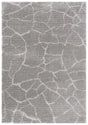Safavieh Tahoe Shag 4'-0" x 6'-0" Rug in Grey / Ivory