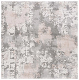 Safavieh Century 300 6'-7" x 6'-7" Rug in Beige / Grey