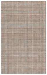 Safavieh Abstract 4'-0" x 6'-0" Rug in Aqua / Brown