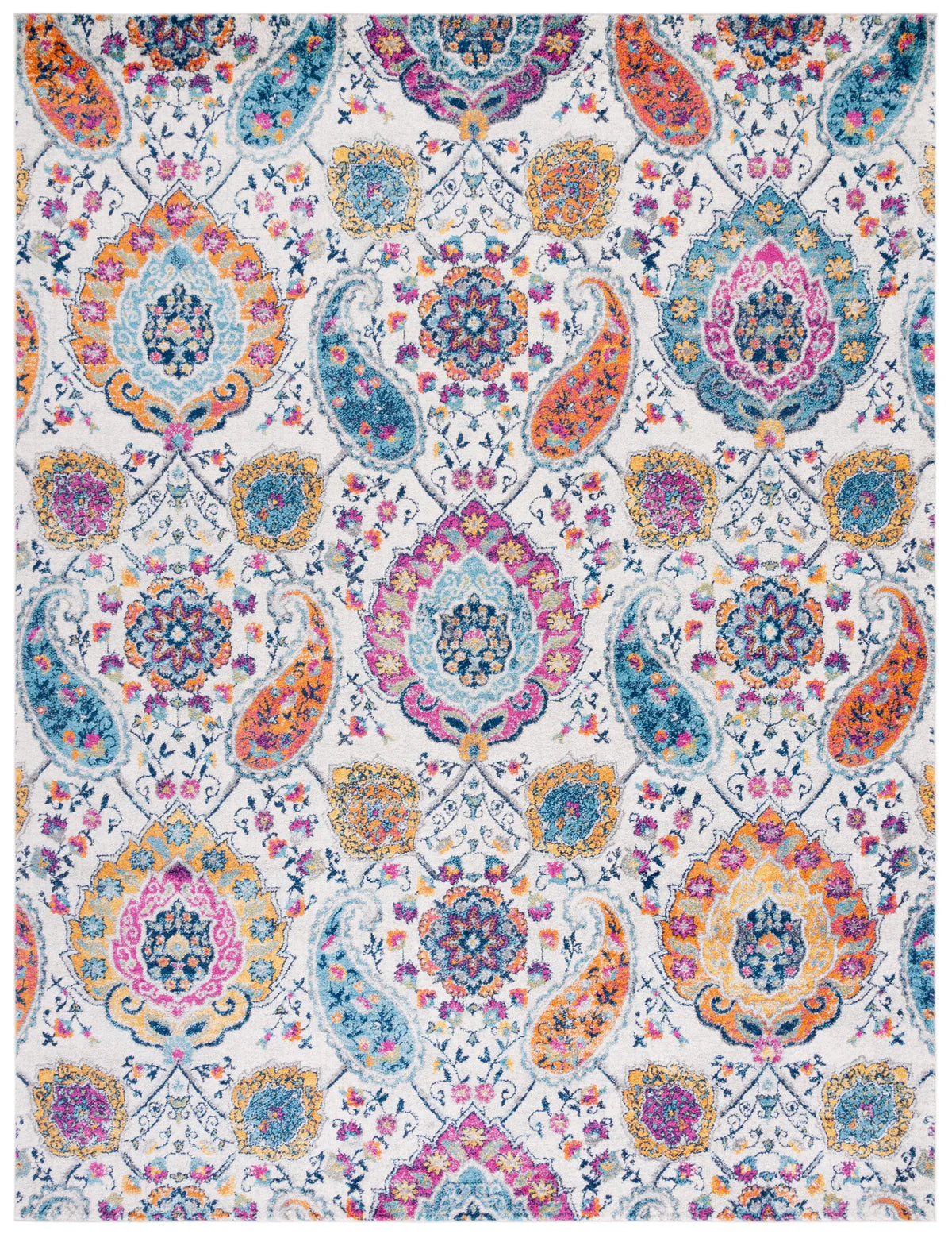 Safavieh Madison 10'-0" x 14'-0" Rug in Cream / Multi