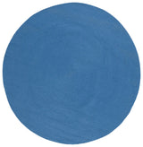 Safavieh Braided 5'-0" x 5'-0" Rug in Blue