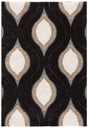 Safavieh Florida Shag 5'-3" x 7'-6" Rug in Dark Brown / Ivory