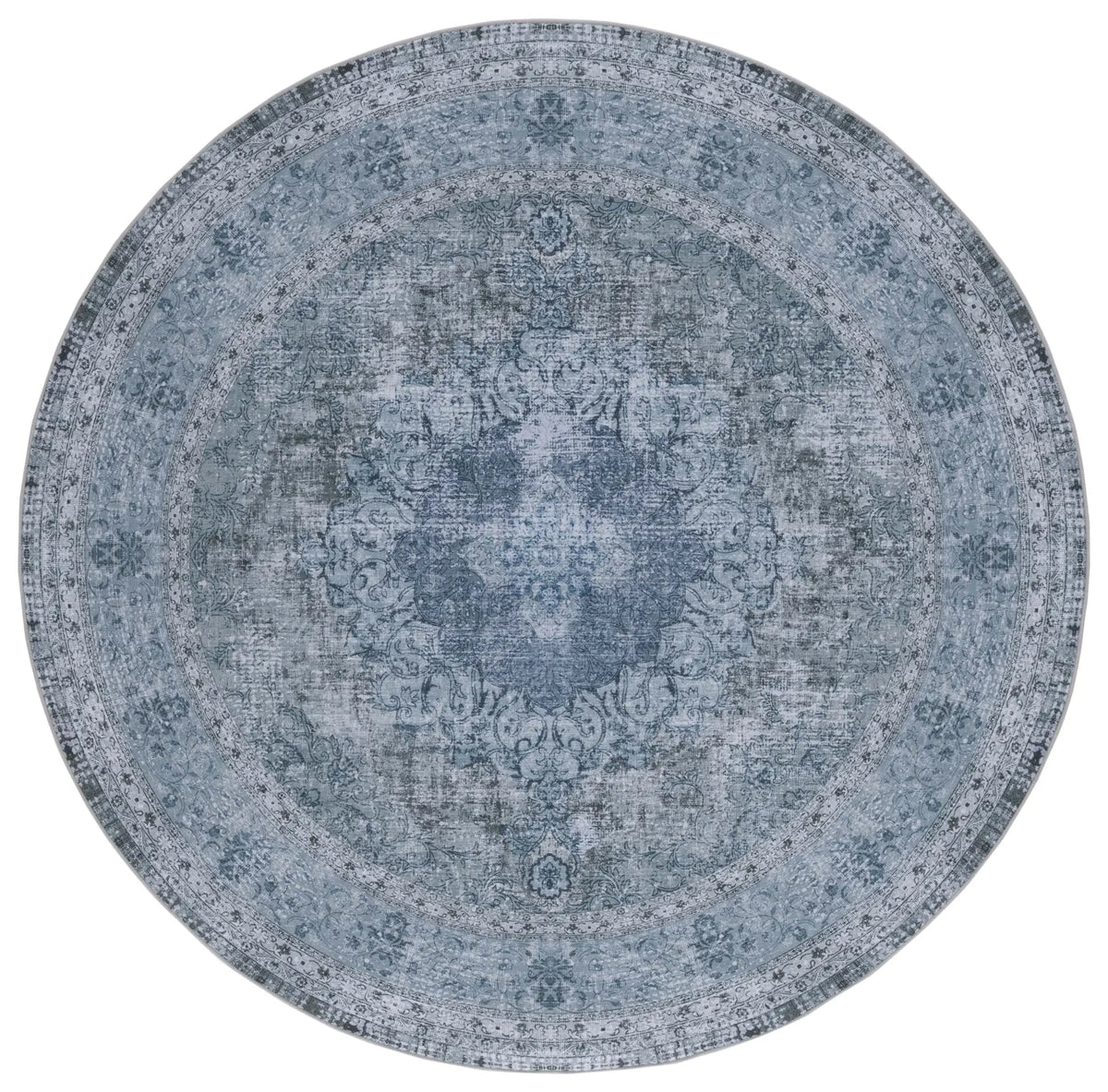 Safavieh Tucson 6'-0" x 6'-0" Rug in Green / Green