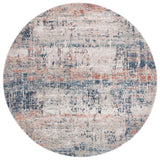Safavieh Madison 800 6'-7" x 6'-7" Rug in Blue / Grey