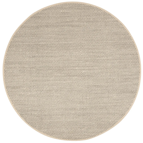 Safavieh Natural Fiber 6'-0" x 6'-0" Rug in Black / Ivory
