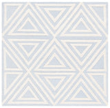 Safavieh Safavieh Kids 5'-0" x 5'-0" Rug in Blue / Ivory