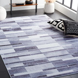 Safavieh Faux Hide 4'-0" x 6'-0" Rug in Grey / Ivory