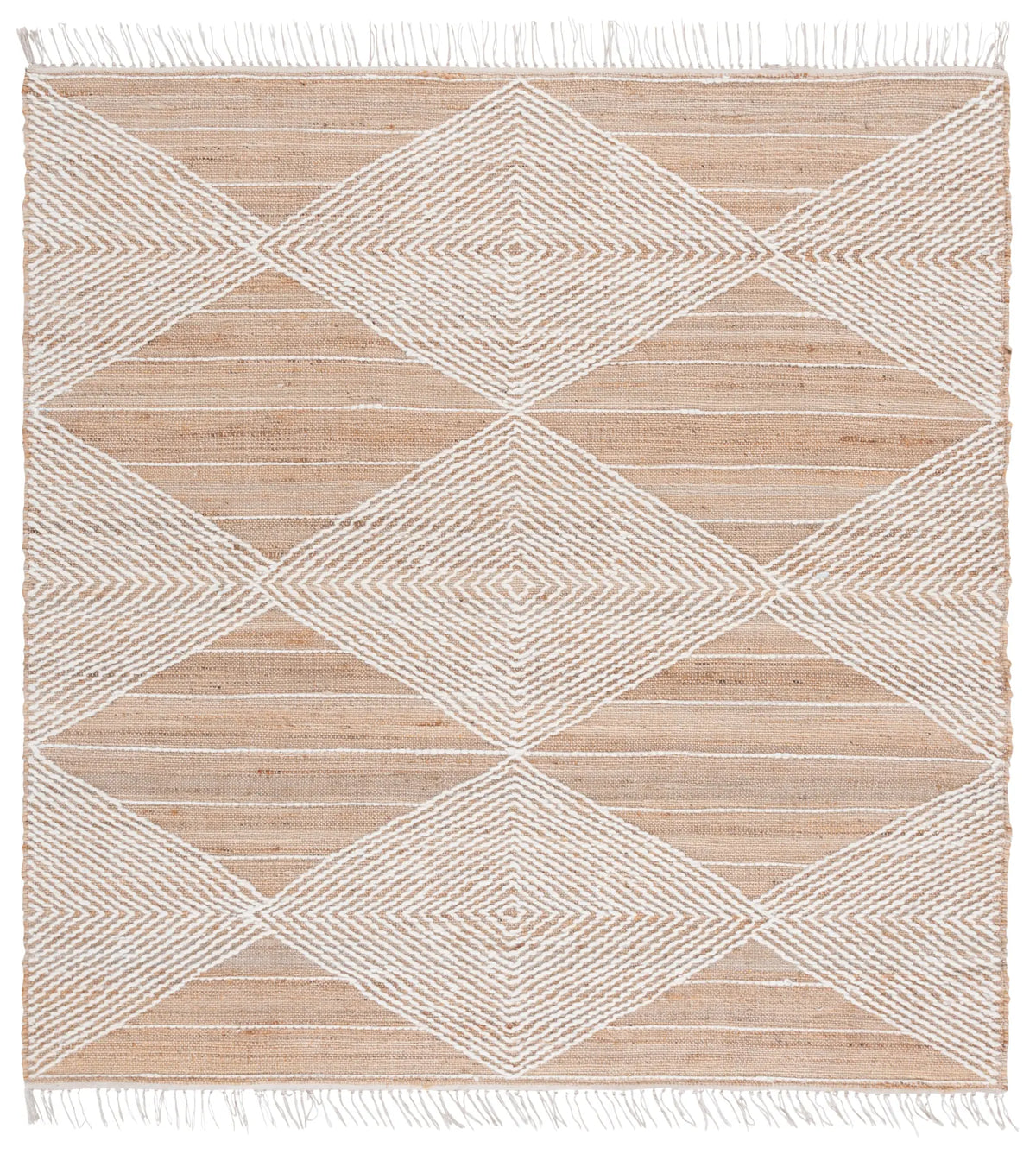 Safavieh Kilim 6'-0" x 6'-0" Rug in Natural