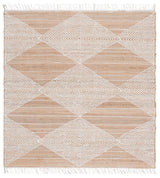 Safavieh Kilim 6'-0" x 6'-0" Rug in Natural