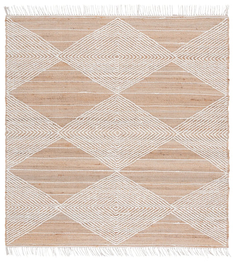 Safavieh Kilim 6'-0" x 6'-0" Rug in Natural