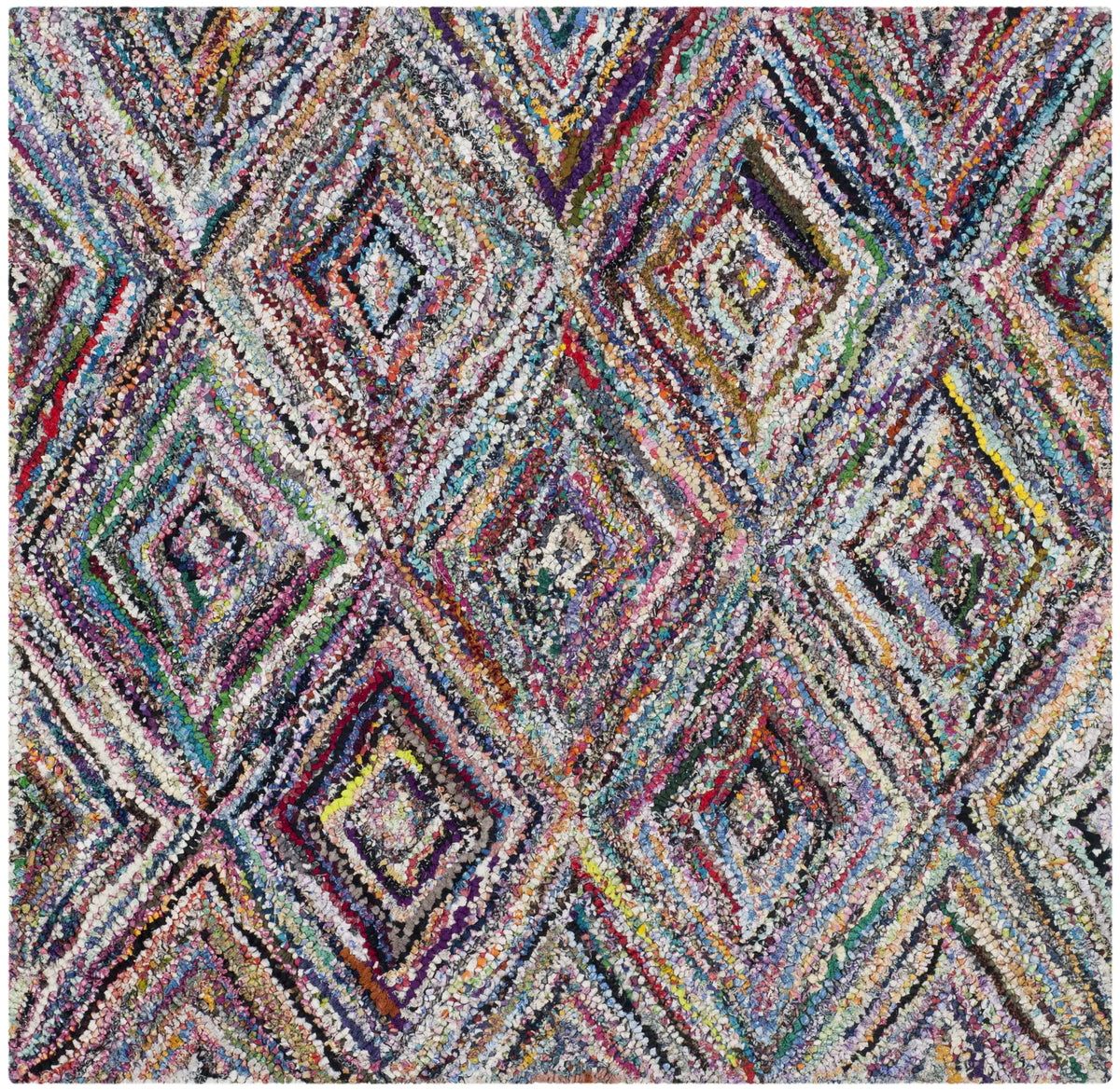 Safavieh Nantucket 4'-0" x 4'-0" Rug in Multi
