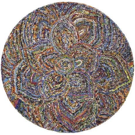Safavieh Nantucket 4'-0" x 4'-0" Rug in Multi