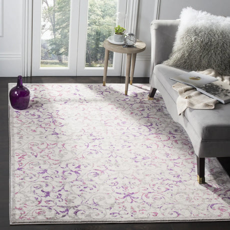 Safavieh Skyler 5'-1" x 7'-6" Rug in Ivory / Pink