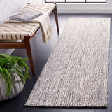 Safavieh Abstract 2'-3" x 8'-0" Rug in Black / Grey