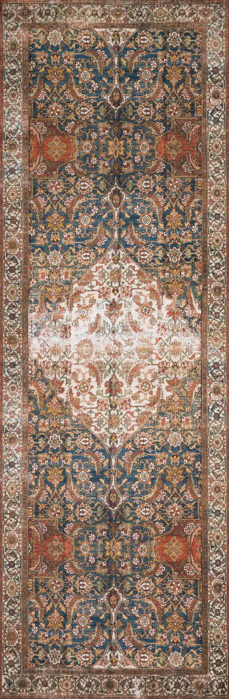 Loloi Layla Lay-05 Ocean / Multi Rugs - runner flat