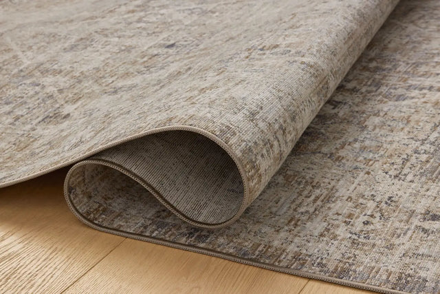 Chris Loves Julia x Loloi Ida IDA-06 Slate / Natural Rug - pile height