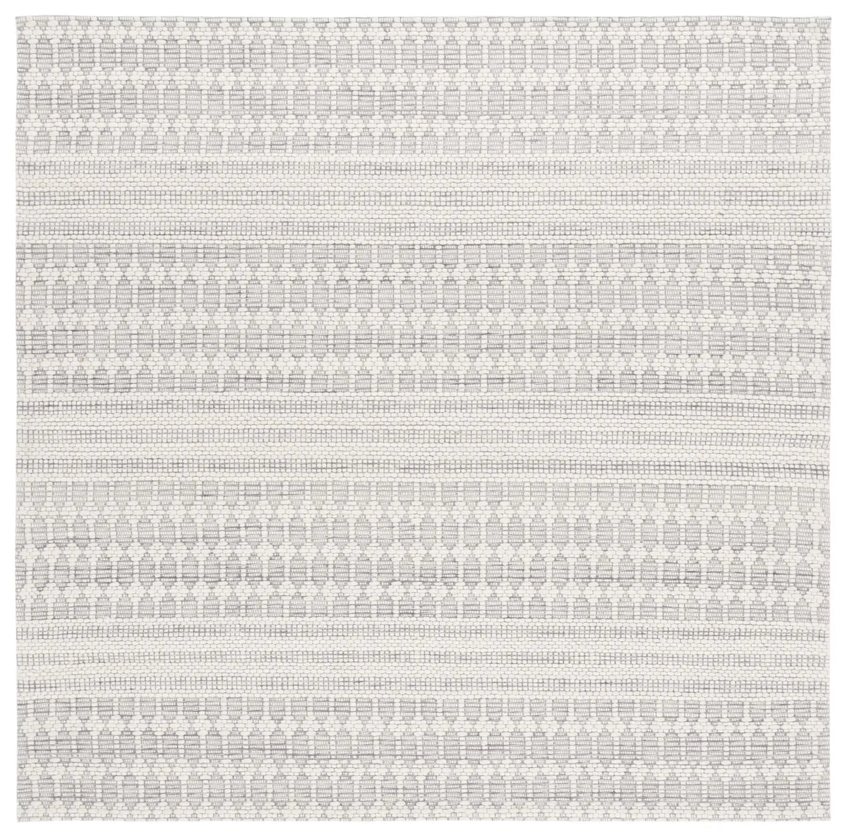 Safavieh Marbella 6'-0" x 6'-0" Rug in Grey / Ivory