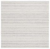 Safavieh Marbella 6'-0" x 6'-0" Rug in Grey / Ivory