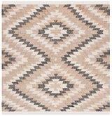 Safavieh Natural Fiber 6'-0" x 6'-0" Rug in Natural / Black