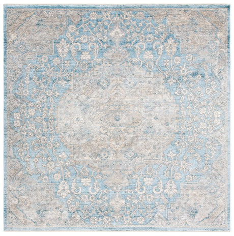 Safavieh Dream 6'-7" x 6'-7" Rug in Blue / Grey