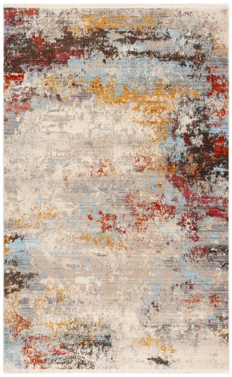 Safavieh Vintage Persian 5'-0" x 7'-6" Rug in Grey / Multi