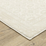 Oriental Weavers Sphinx Raylan Ray09 Ivory/ Ivory Rug - corner detail