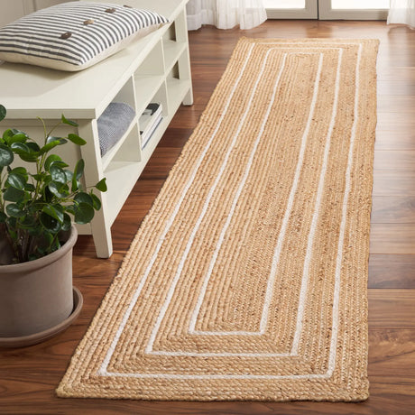 Safavieh Natural Fiber 2'-3" x 9'-0" Rug in Natural / Ivory