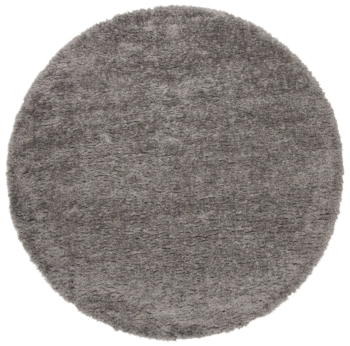 Safavieh Madrid Shag 200 6'-7" x 6'-7" Rug in Charcoal