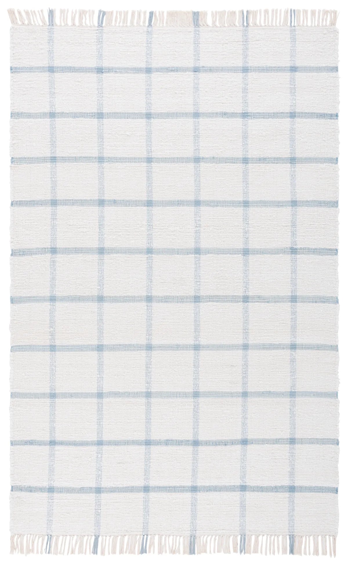 Safavieh Montauk 4'-0" x 6'-0" Rug in Ivory / Blue