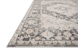 Loloi Monroe Mon-01 Charcoal/Multi Rug - rug corner