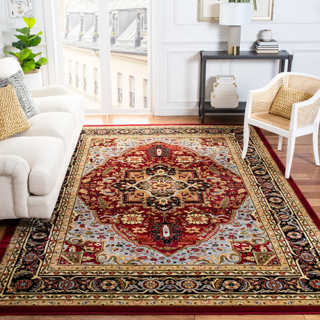 Safavieh Lyndhurst 10'-0" x 14'-0" Rug in Red / Black