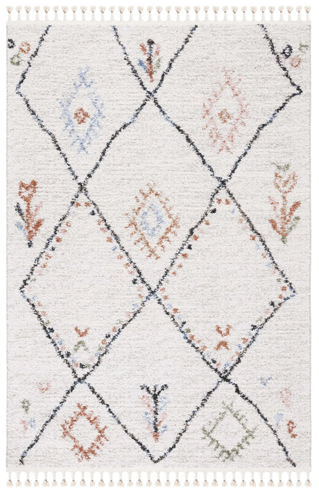 Safavieh Chapel 4'-0" x 6'-0" Rug in Ivory / Black