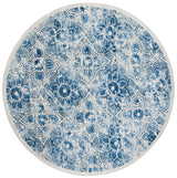 Safavieh Martha Stewart 28 6'-7" x 6'-7" Rug in Cream / Blue