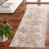 Safavieh Baltimore 2'-2" x 8'-0" Rug in Ivory / Rust