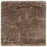 Safavieh Polar Shag 5'-1" x 5'-1" Rug in Mushroom